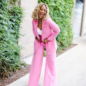Pink Boss Lady Suit